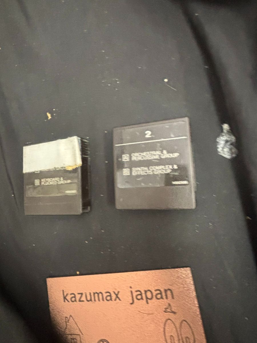 YAMAHA DX7 Voice ROM 1 2 動作品 本体のみ シンセサイザーデータ