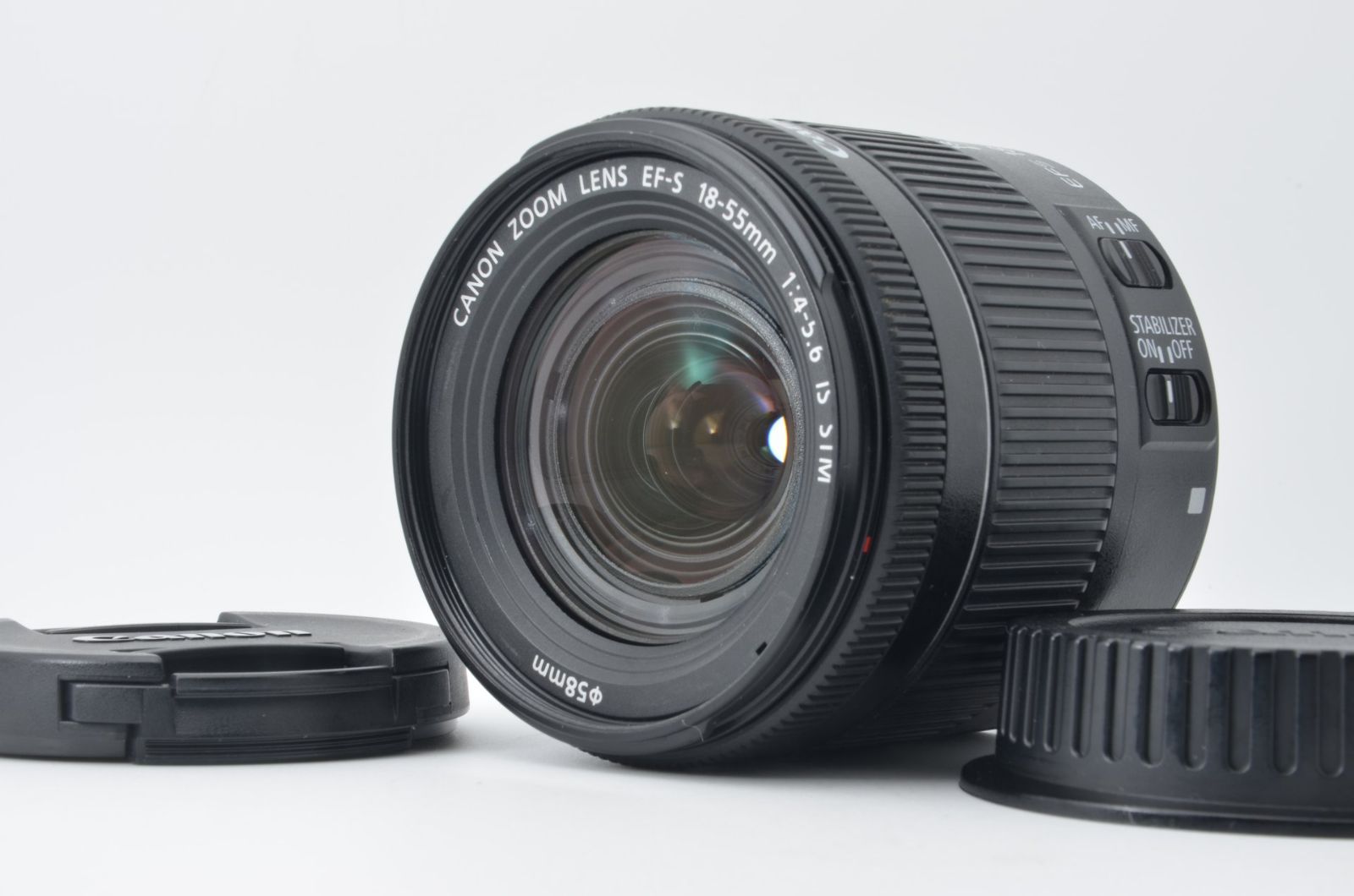 ☆良品☆ キヤノン CANON EF-S 18-55mm F4-5.6 IS STM L4243 #275 