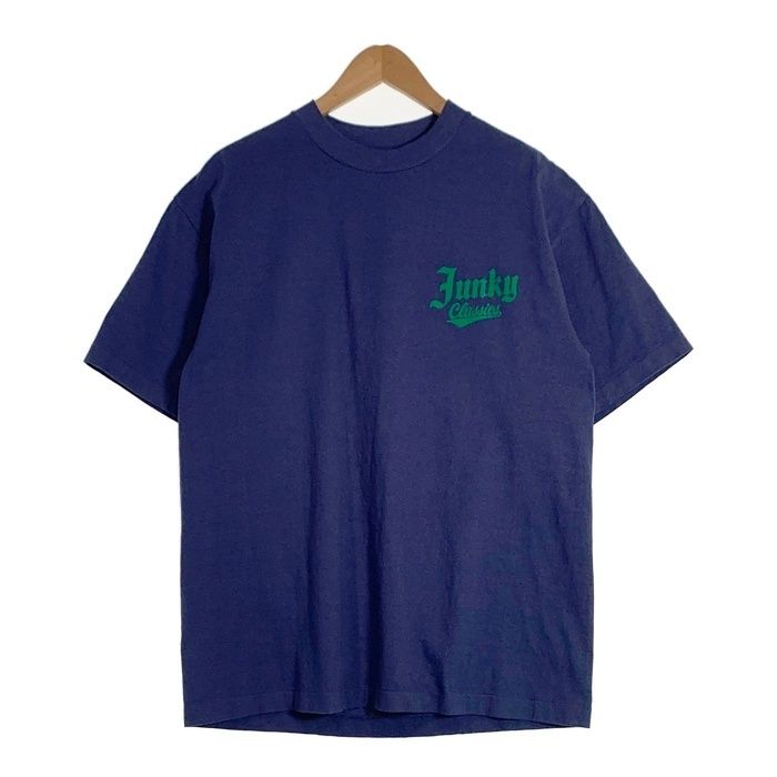 JUNKY CLASSICS ジャンキークラシックス Original Tee by KEN THE FLATTOP 半袖 Tシャツ ネイビー Size L