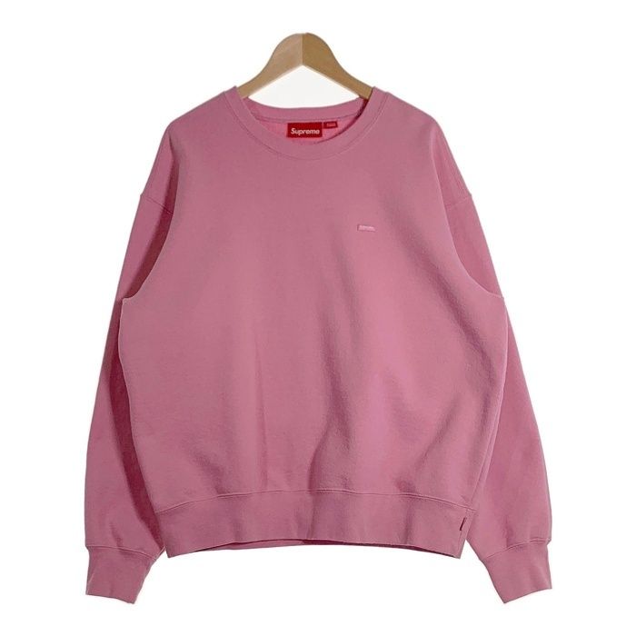 SUPREME シュプリーム 25AW Small Box Crewneck スモールボックス クルーネック スウェット ピンク Size M