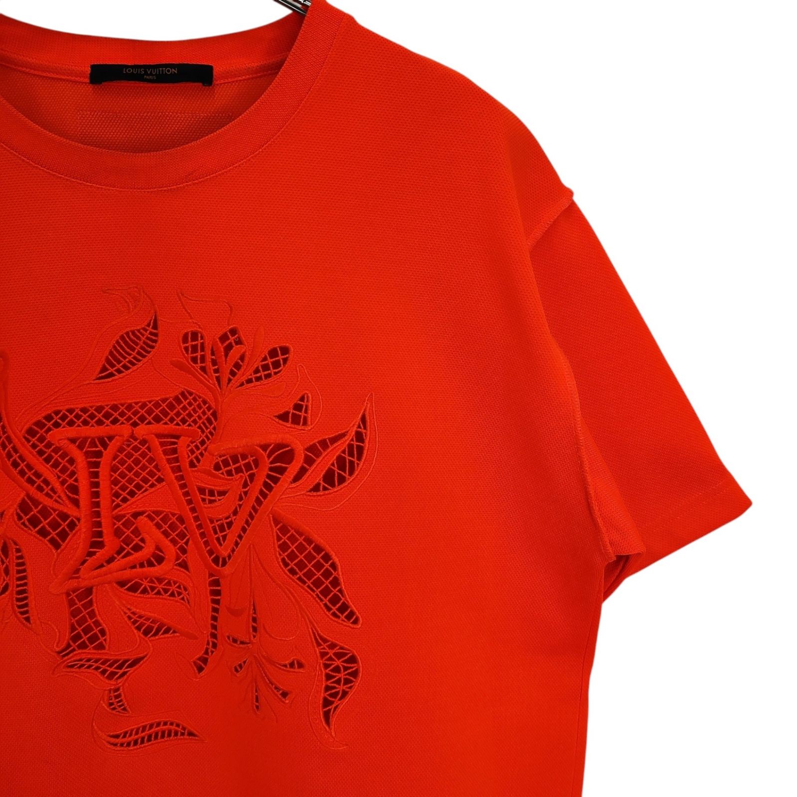 20SS LOUIS VUITTON ルイヴィトン LV Monogram Tulle Tee モノグラム 