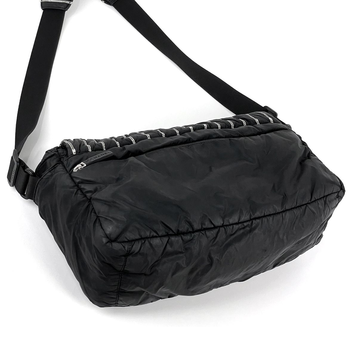 ジャンク品】シャネル CHANEL スポーツライン ショルダーバッグ ココ