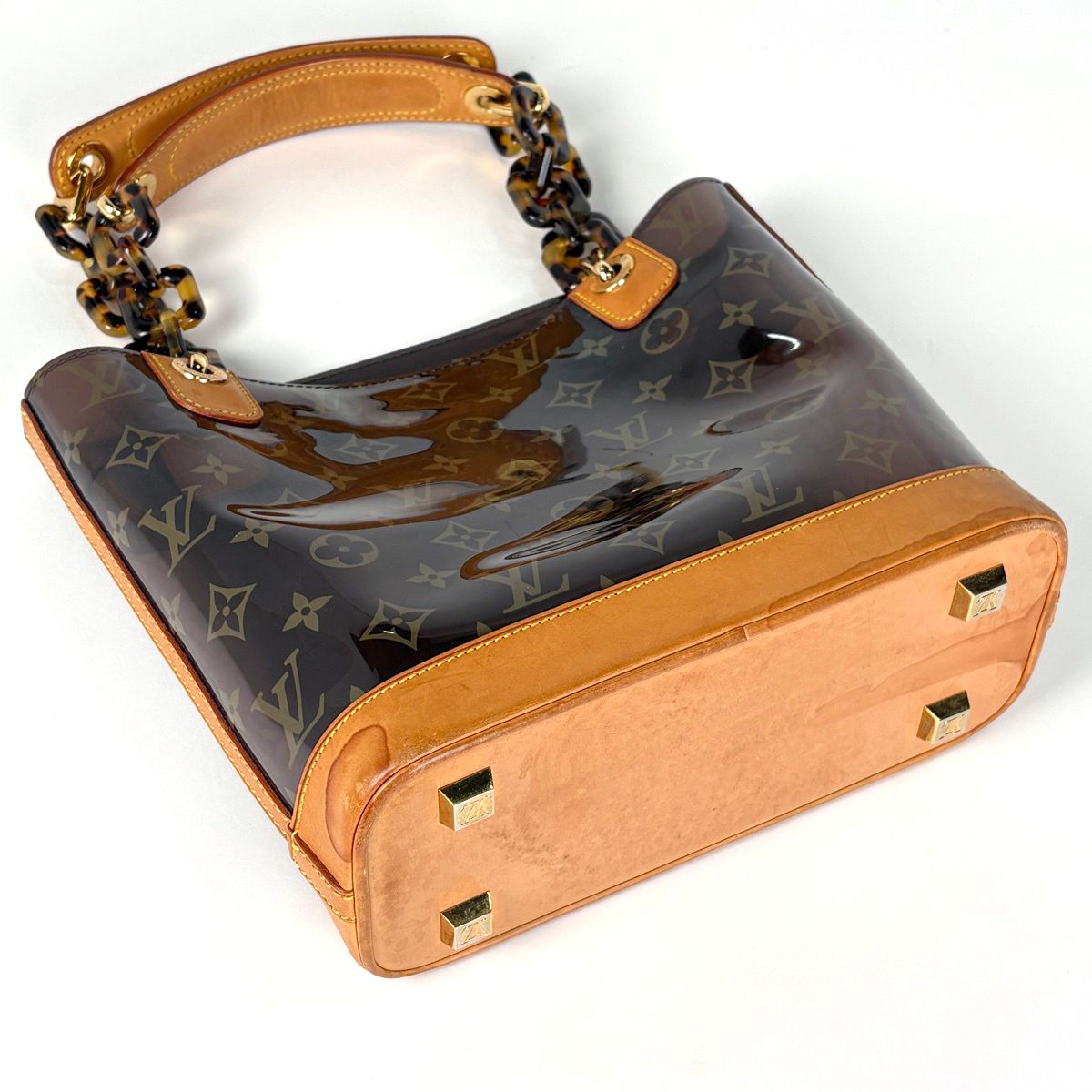 ルイ・ヴィトン Louis Vuitton カバ アンブルPM トートバッグ クリア
