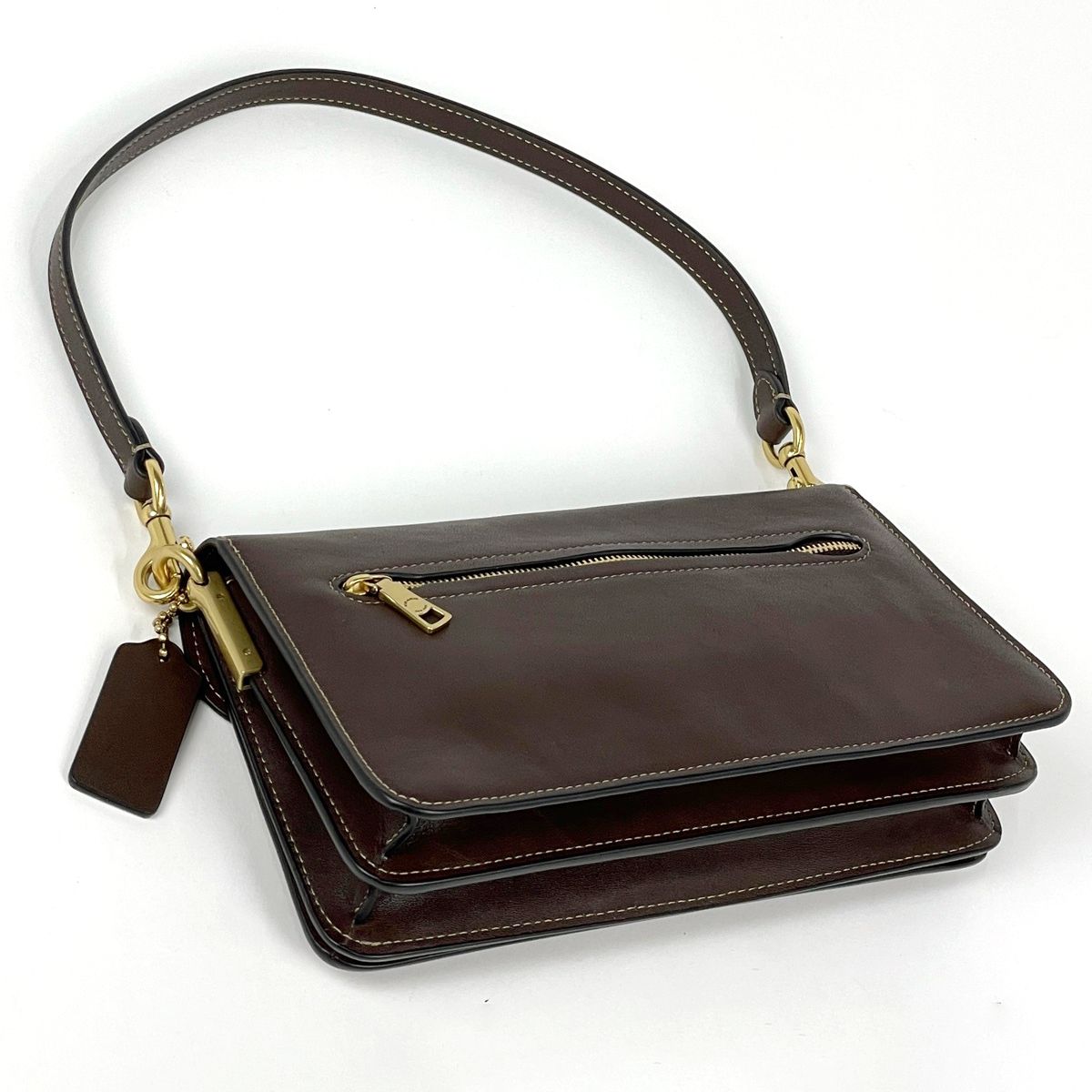コーチ COACH タビー ショルダーバッグ 2WAY レザー ブラウン CCX04 