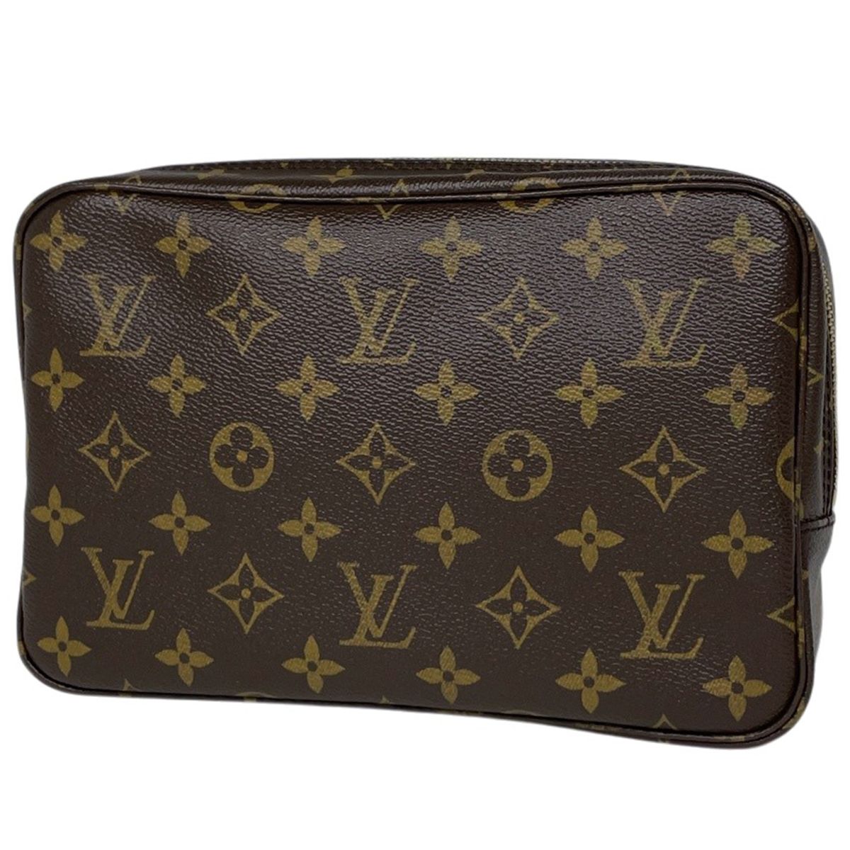 ルイ・ヴィトン Louis Vuitton トゥルース トワレット23 化粧ポーチ モノグラム ブラウン M47524 レディース 【中古】
