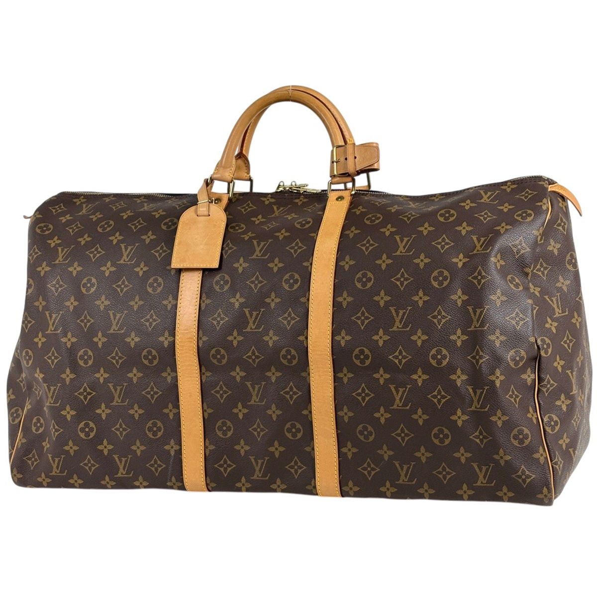 ルイ・ヴィトン Louis Vuitton キーポル60 ボストンバッグ モノグラム ブラウン M41422 レディース 【中古】