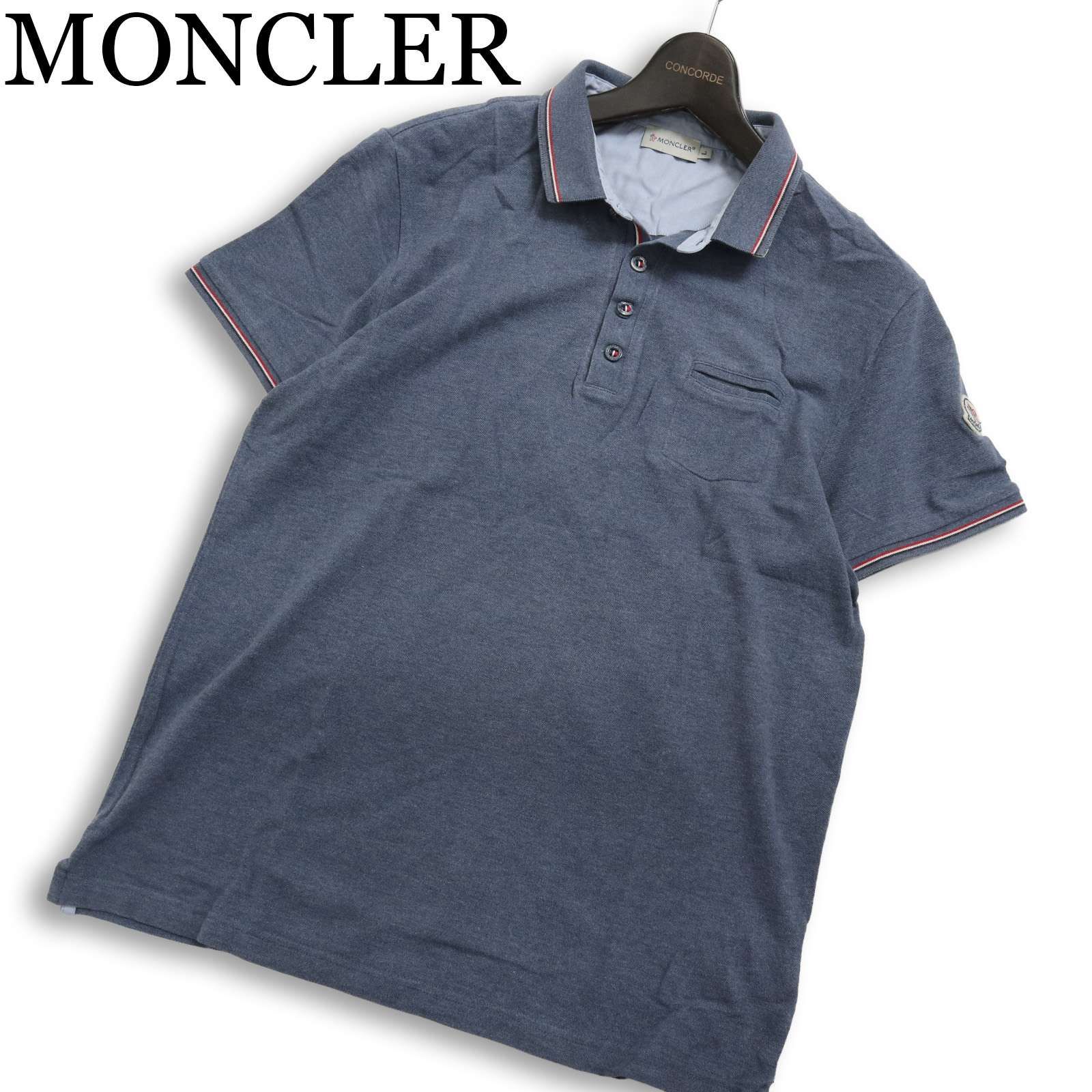 MONCLER モンクレール 春夏 MAGLIA POLO MANICA CORTA☆ 半袖 鹿の子