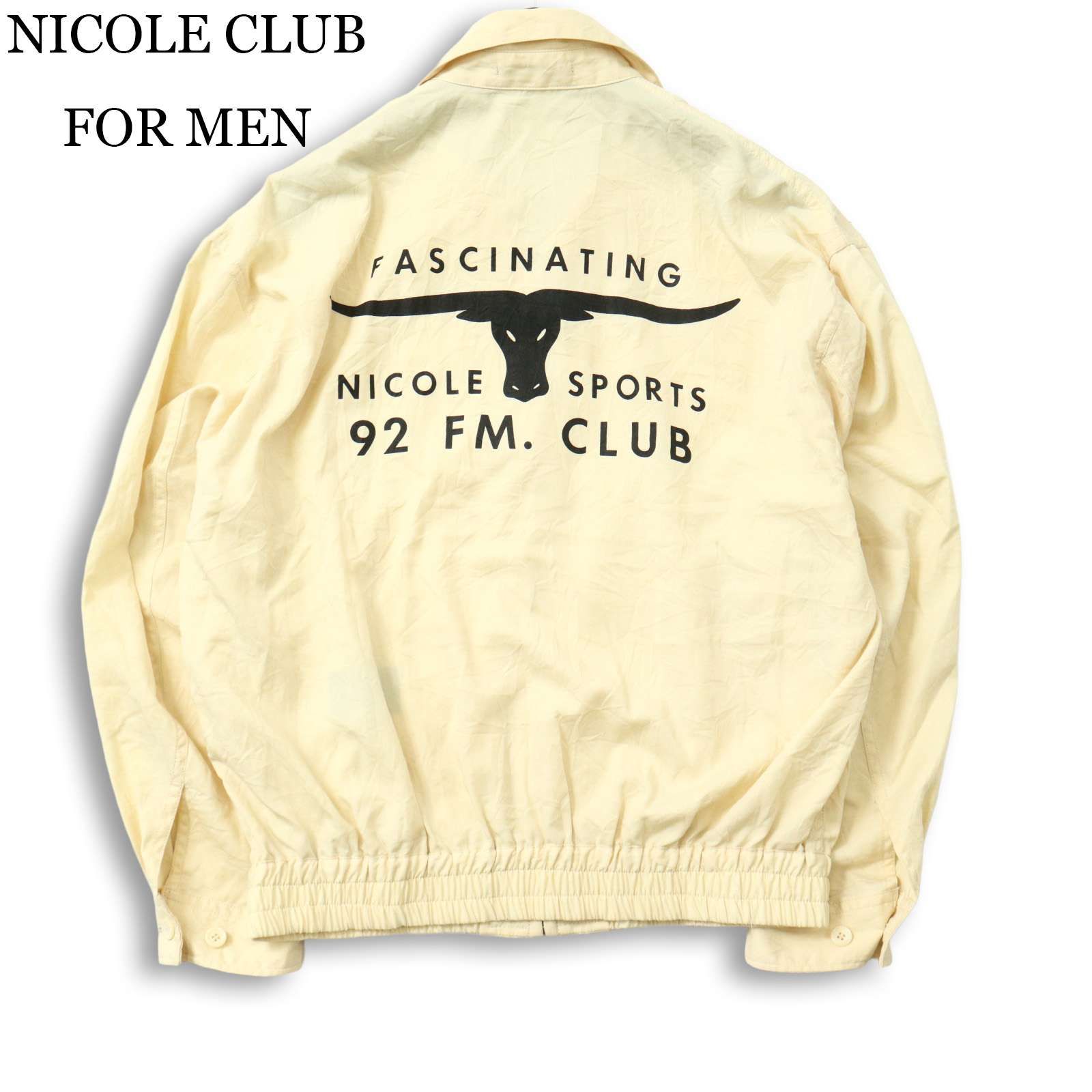90s☆ NICOLE CLUB FOR MEN ニコルクラブ フォーメン ビンテージ