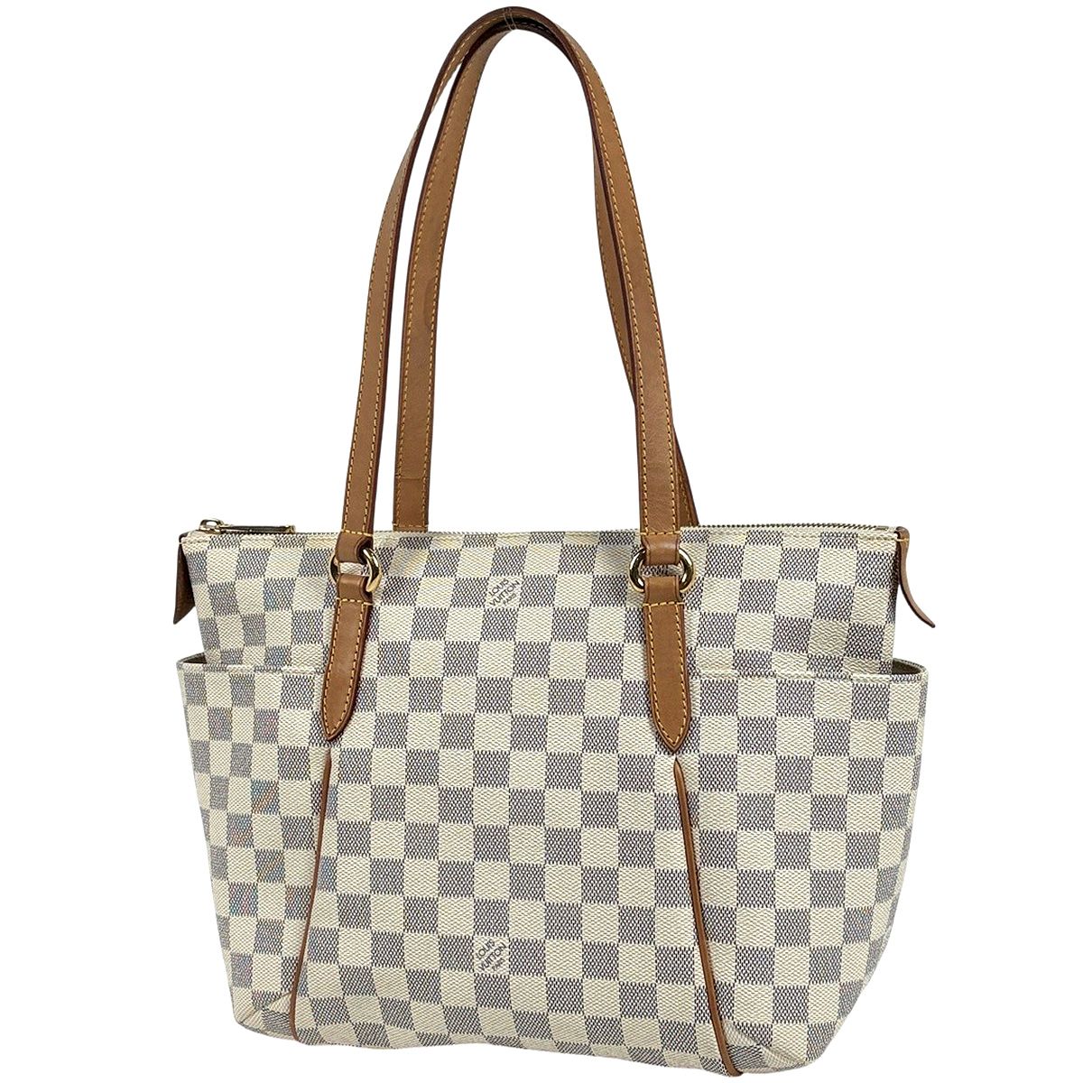 ルイ・ヴィトン Louis Vuitton トータリーPM ショルダーバッグ トートバッグ ダミエアズール ホワイト N51261 レディース 【中古】
