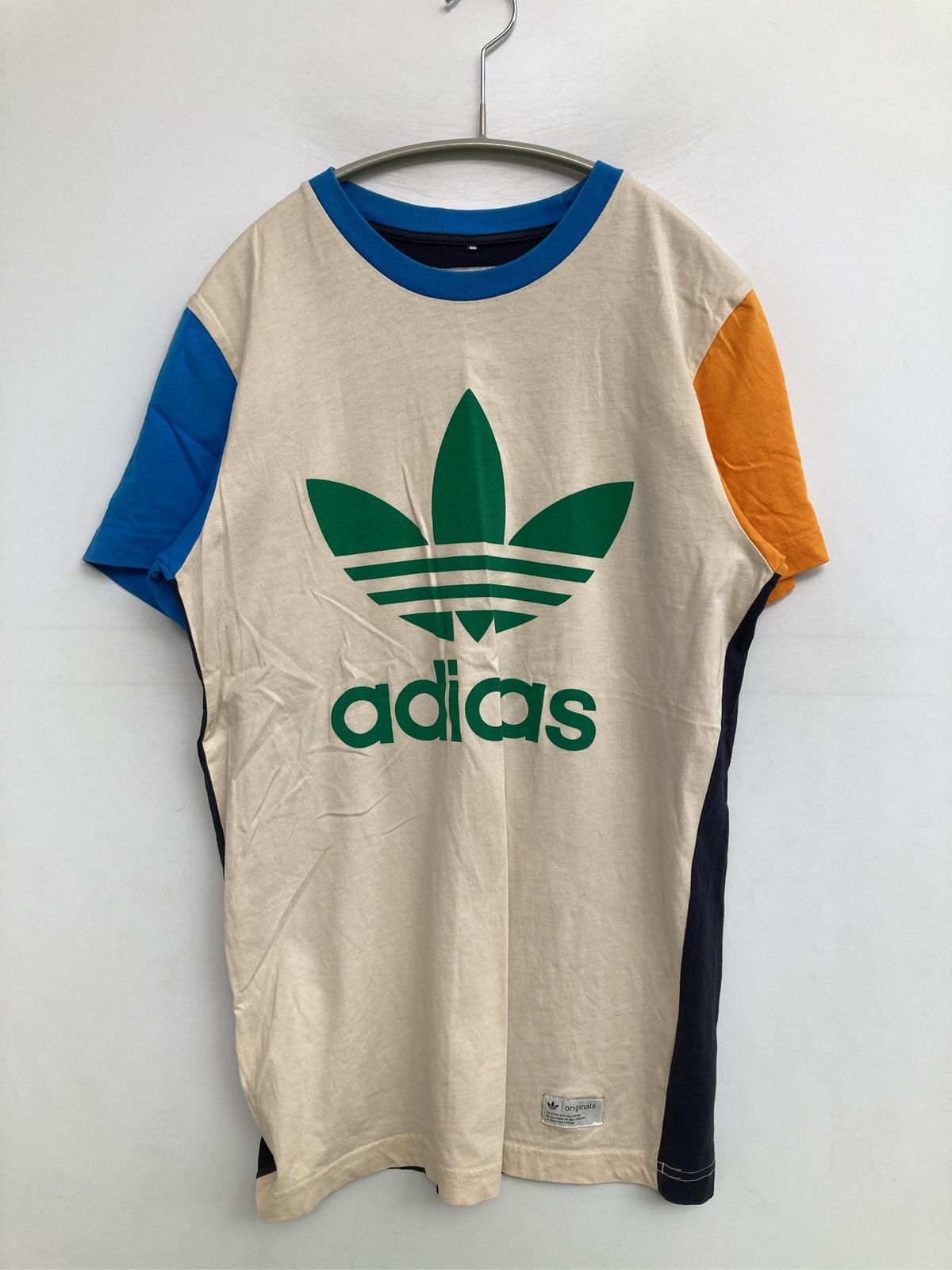 Originals Tシャツ/カットソー M 前面プリント ブランドロゴ ミドル丈 半袖 クルーネック(丸首) メンズ レディース