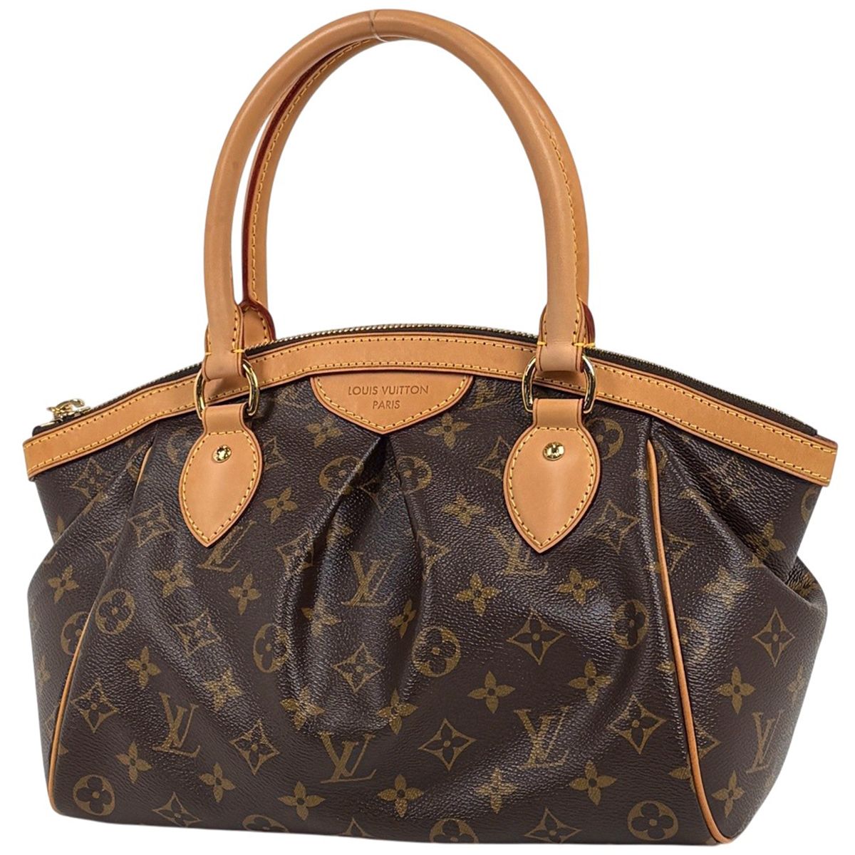 ルイ・ヴィトン Louis Vuitton ティヴォリPM トートバッグ 手提げ ハンドバッグ モノグラム ブラウン M40143 レディース 【中古】