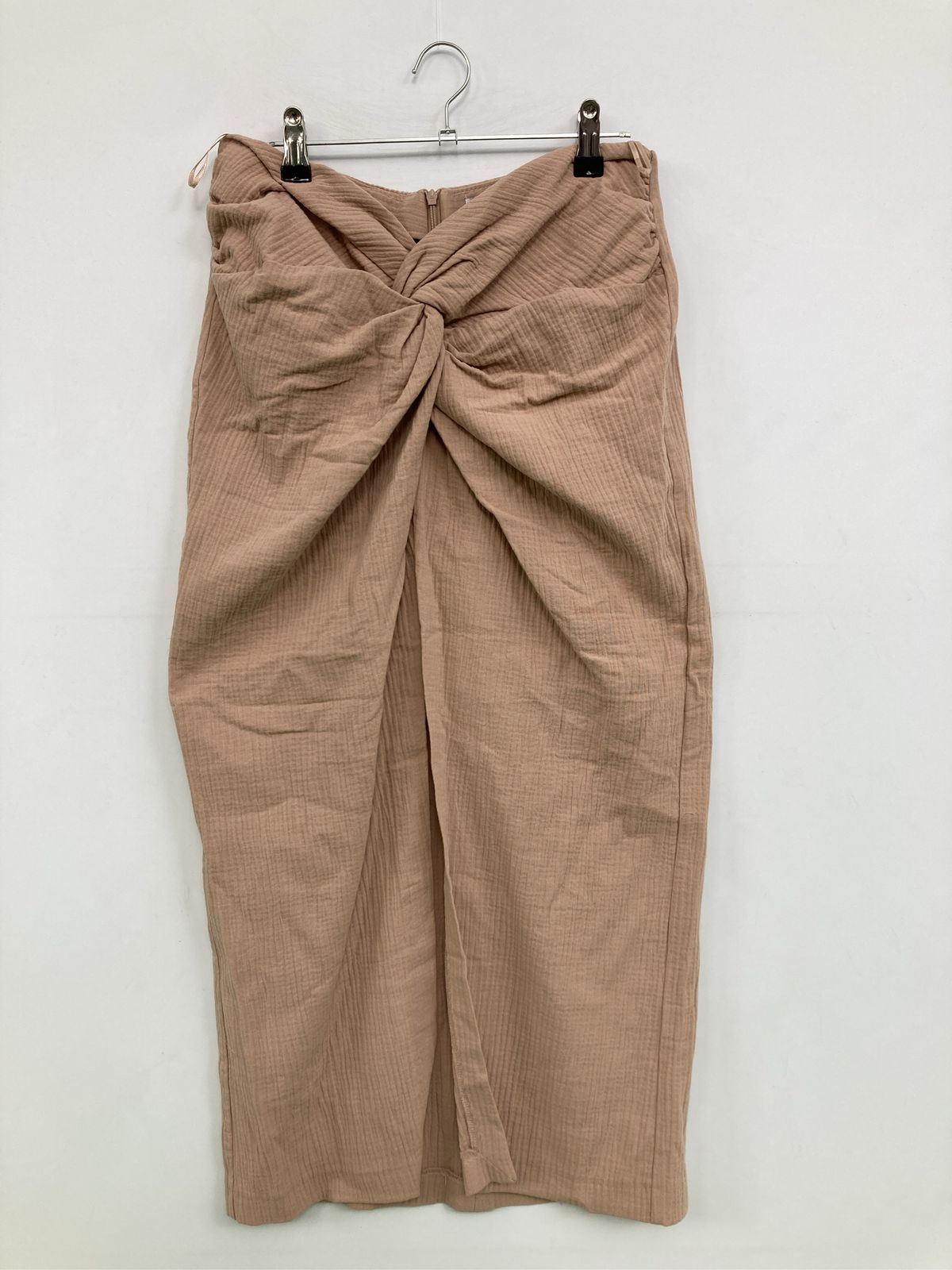 ZARA ザラ ロングスカート USA L ベージュ レディース