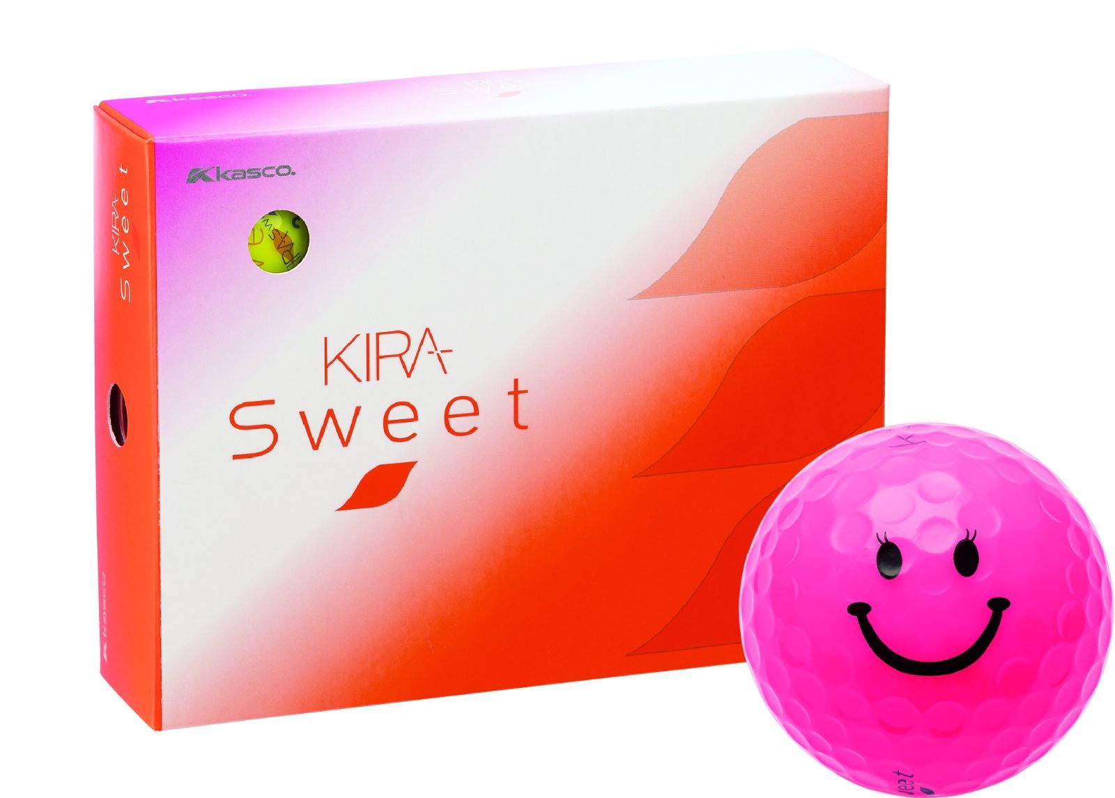 キャスコ(Kasco) ゴルフボール KIRA SWEET キャラ 1ダース 12個入り