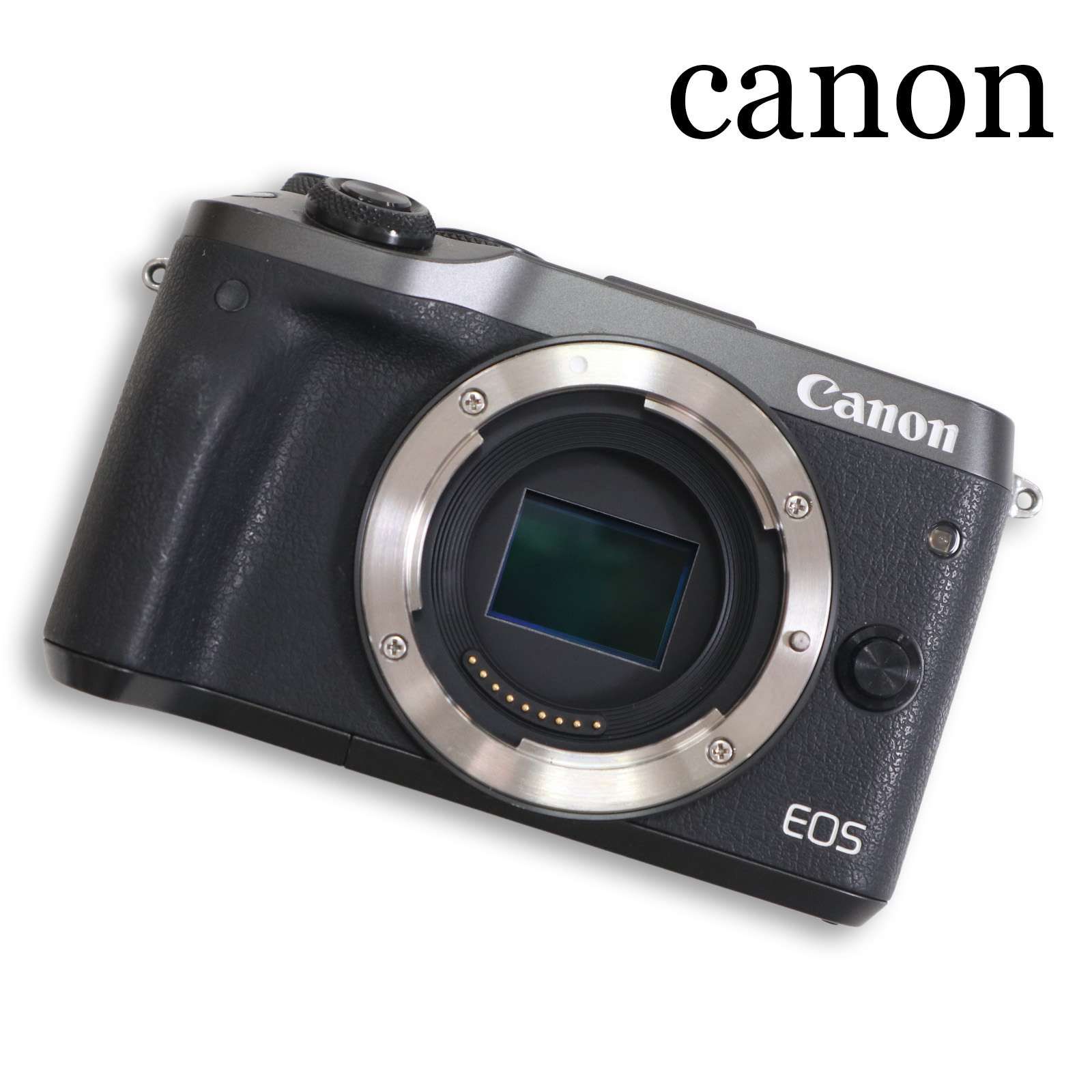 Canon キヤノン 【EOS M6】 ミラーレス一眼 デジタルカメラ ボディ Sz.F