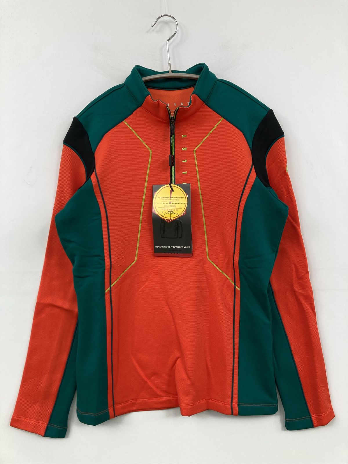 MILLET ミレー ジャージ/トラックジャケット 90 オレンジ メンズ 5,347円