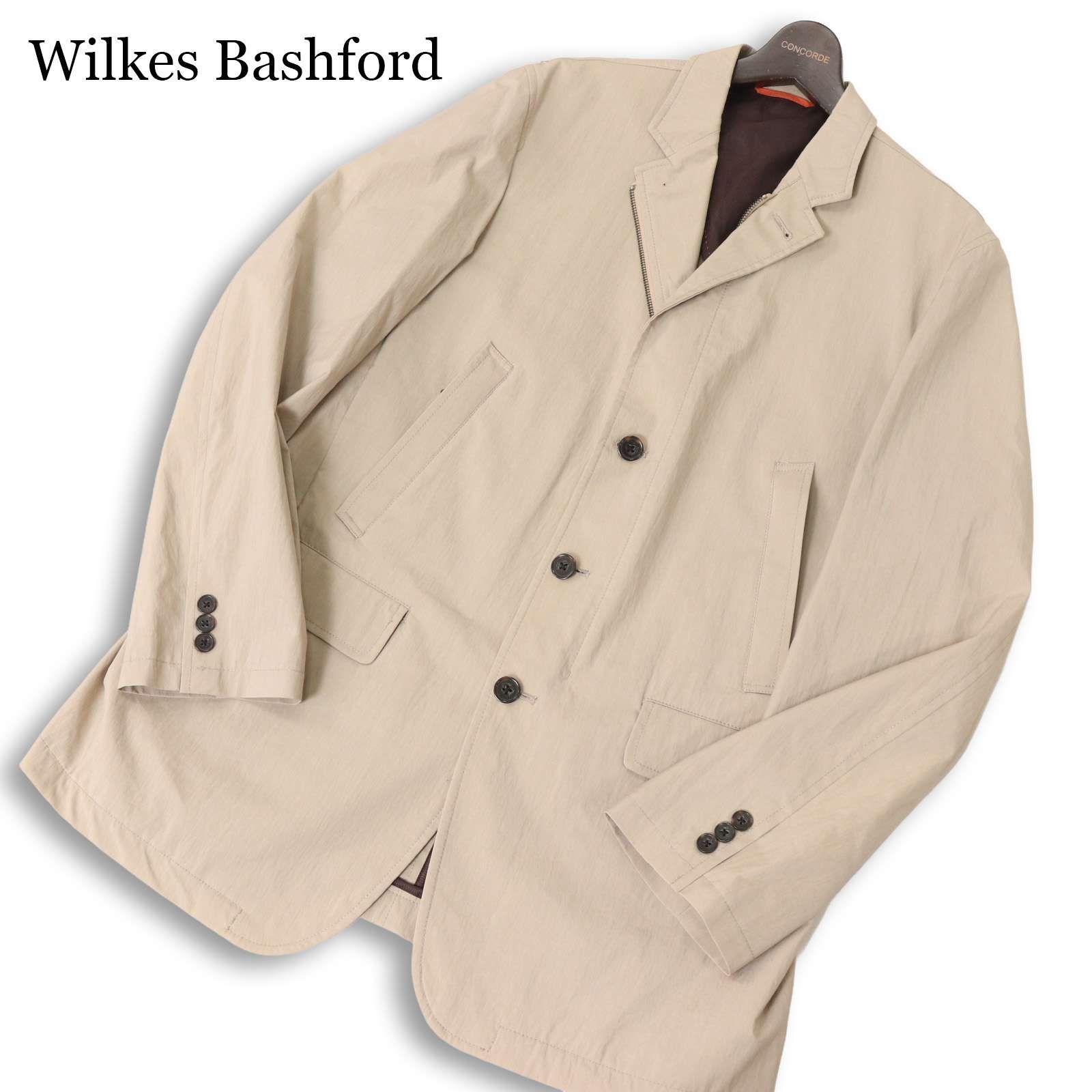 Wilkes Bashford タカキュー 通年☆ アンコン ストレッチ テーラード 