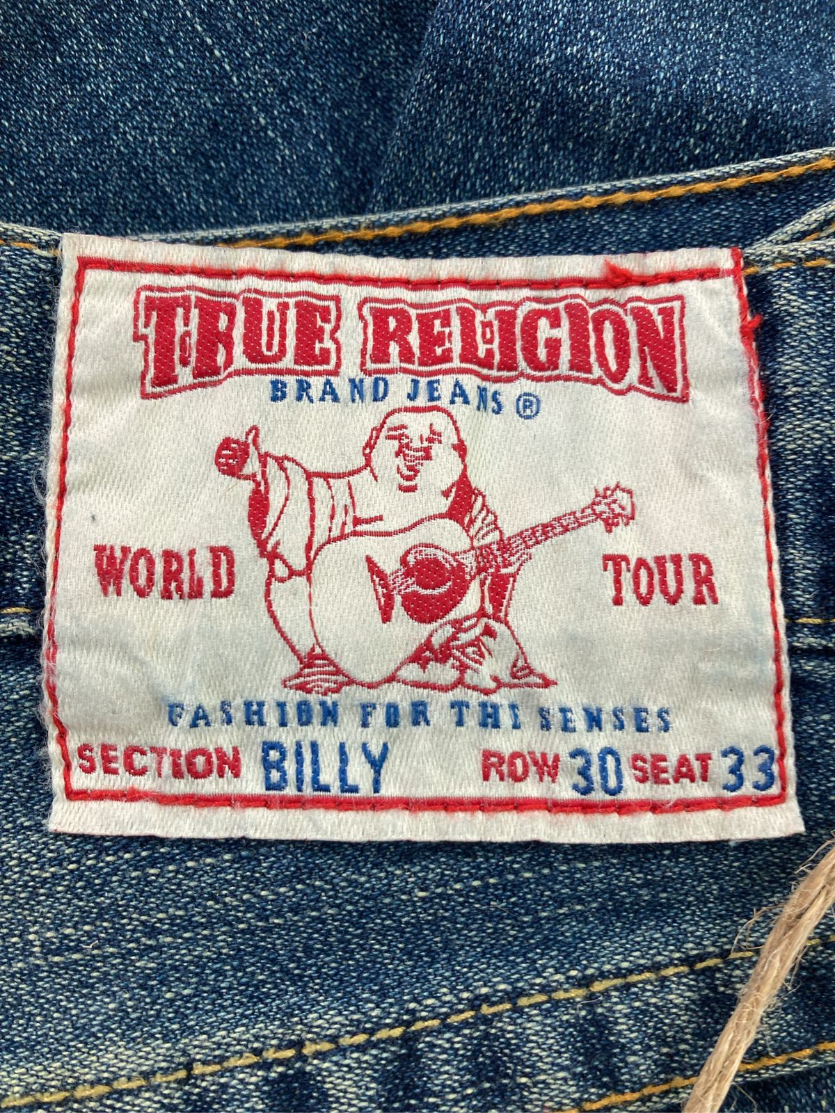 True Religion トゥルーレリジョン デニムパンツ 30 ブルー フル 