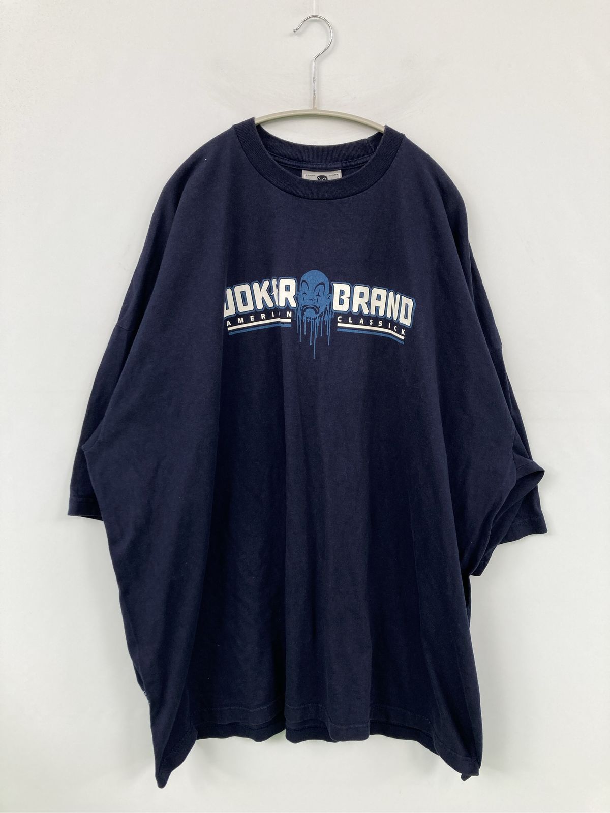 L*3様 Joker Brand タッチダウンフットボールシャツ ネイビー JOKER Tシャツ/カットソー XXXXL ネイビー 前面プリント ブランドロゴ