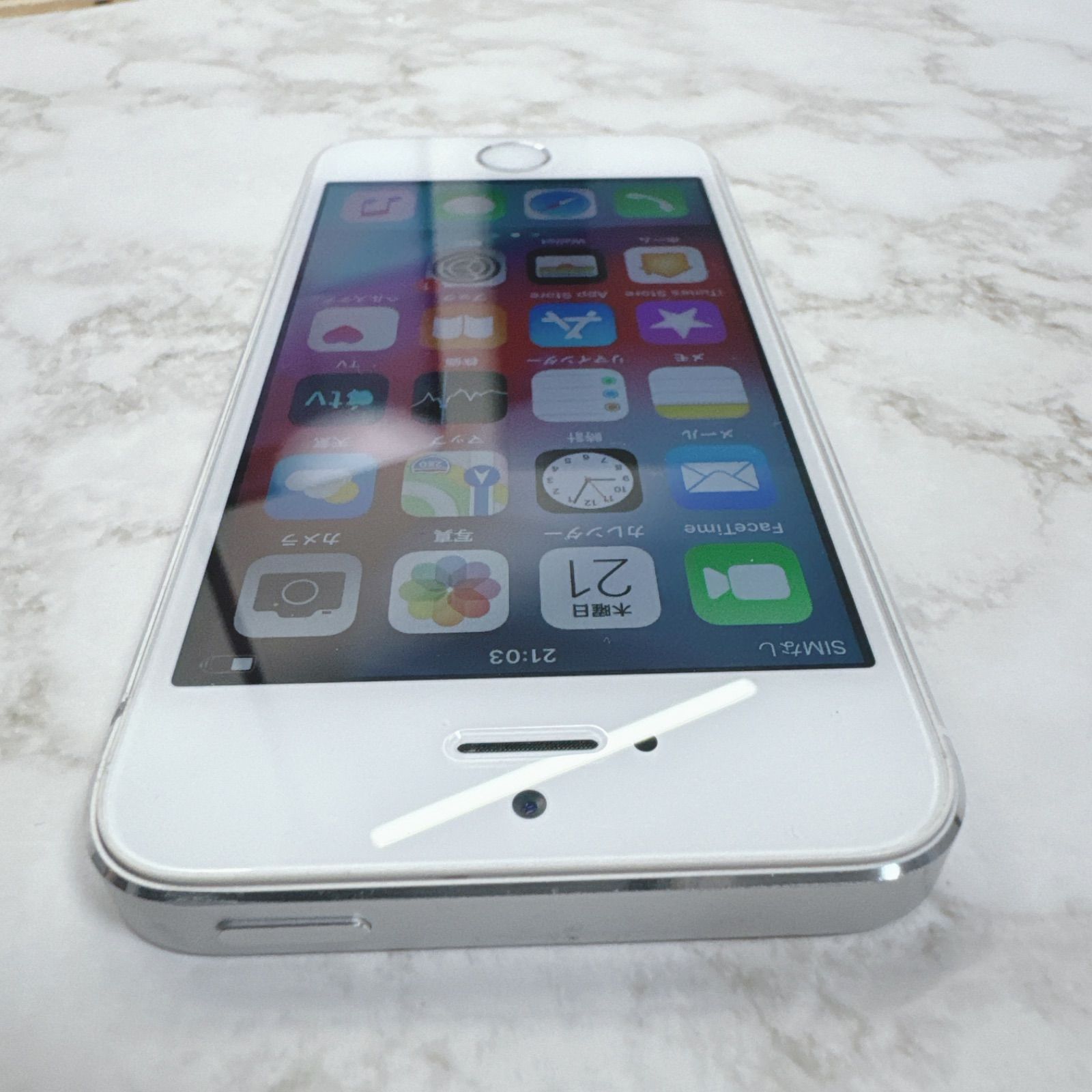 美品‼ iPhone 5s 16GB シルバー iPhone 5s 16GB シルバー 中古品 - メルカリ
