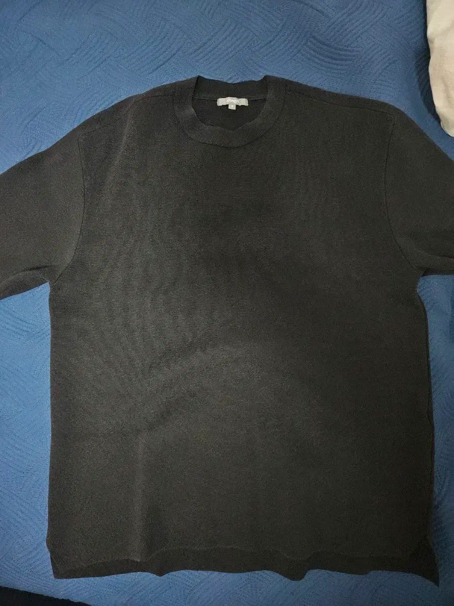 Allegri アレグリ ブラック 半袖 ニット Tシャツ