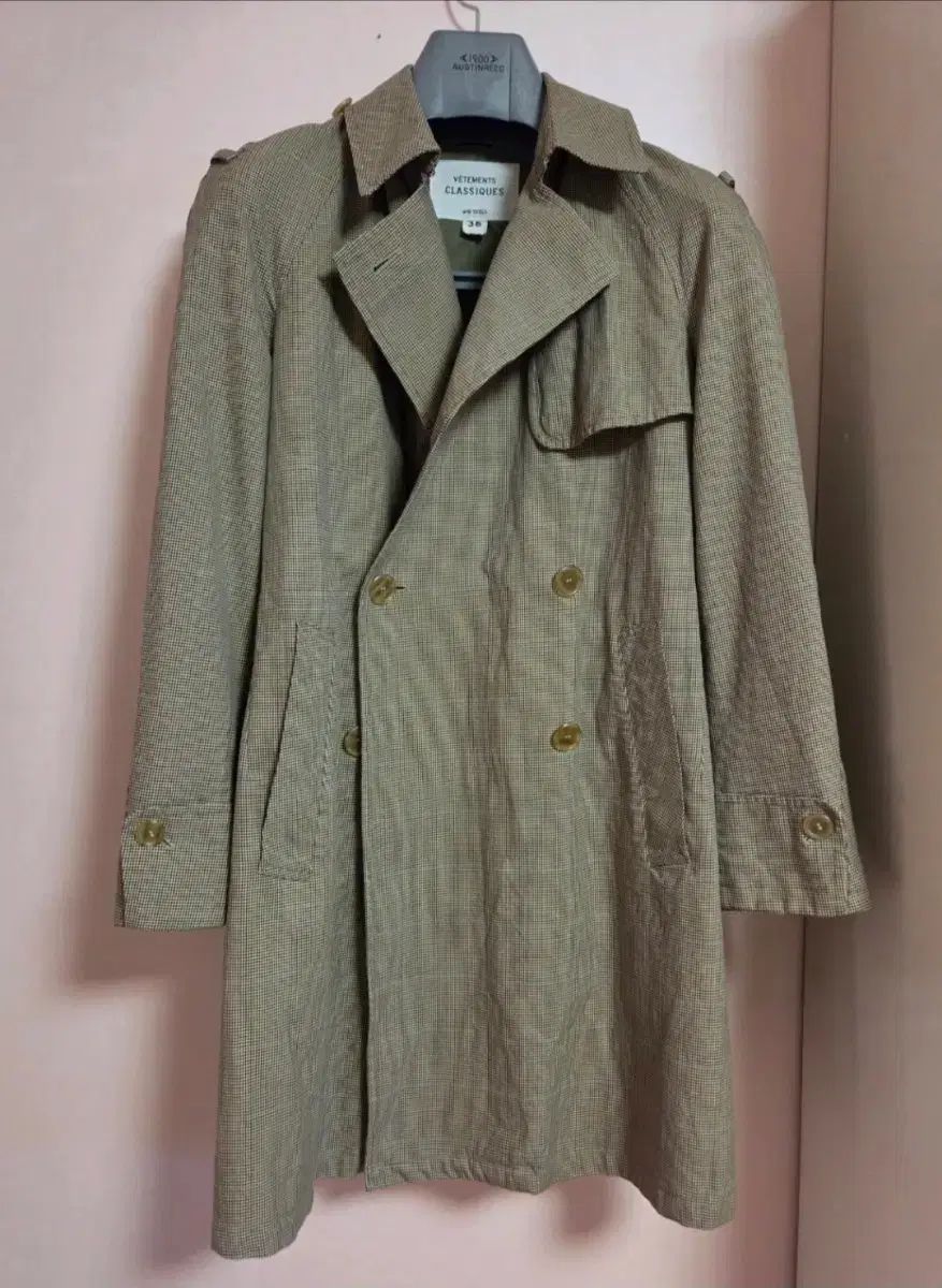 VETEMENTS ヴェトモン Classic トレンチ コート CHECK 36 - メルカリ