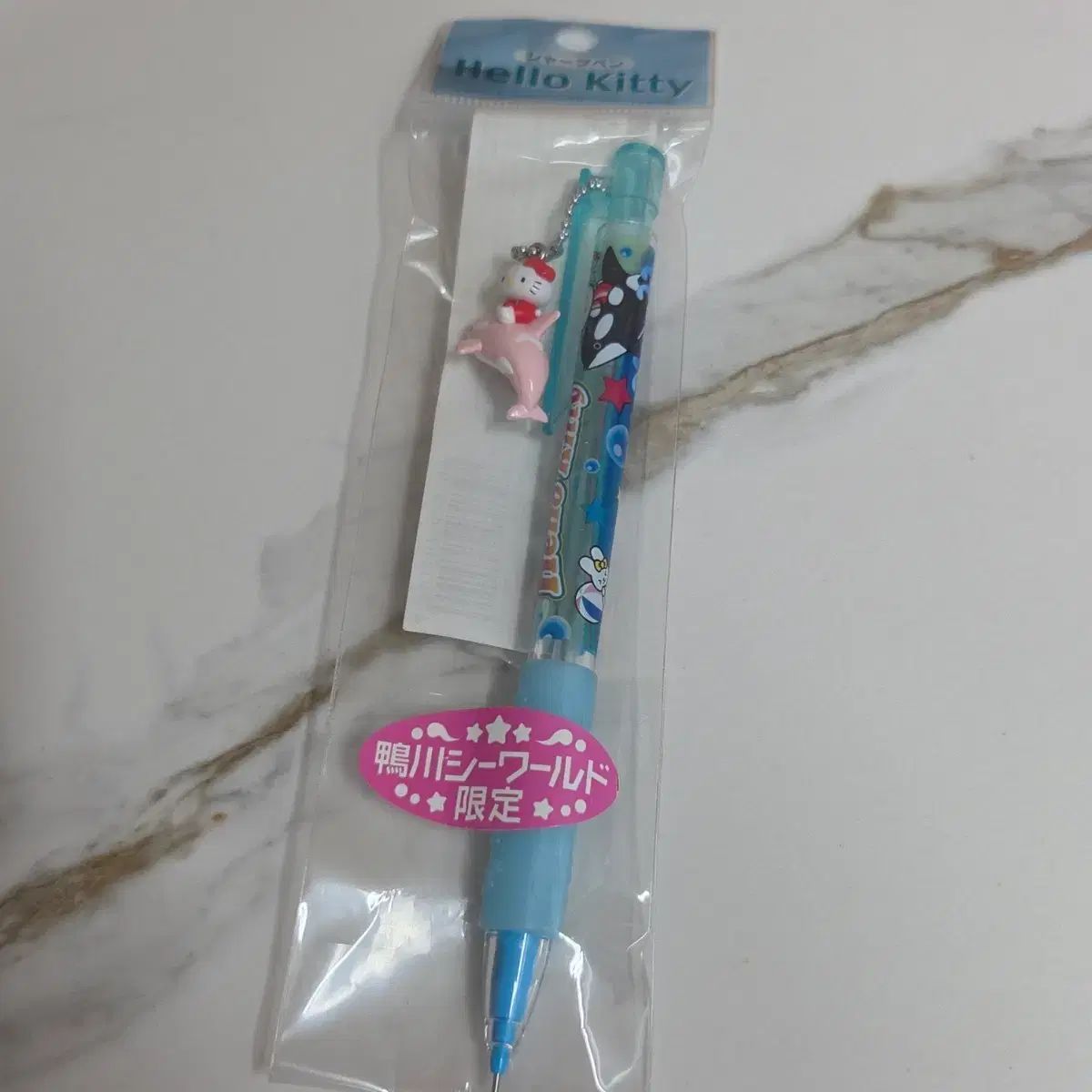 クラシック ドルフィン hello kitty(ハローキティ) シャープペンシル カモフラージュ WORLD アクアバリアム 限定モデル
