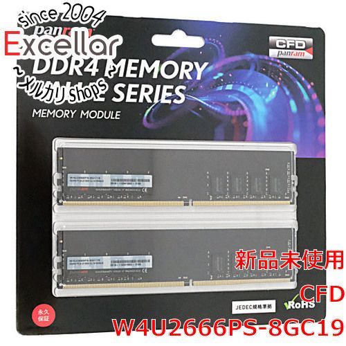bn:2] CFD Panram W4U2666PS-8GC19 DDR4 PC4-21300 8GB 2枚組 - メルカリ