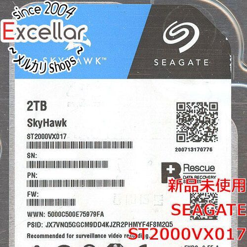 [bn:16] SEAGATE製HDD　ST2000VX017　2TB SATA600