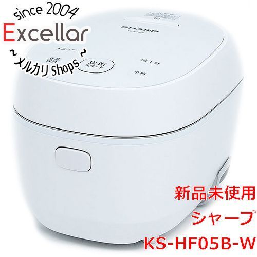 [bn:3] SHARP　IHジャー炊飯器 3合　KS-HF05B-W　ホワイト