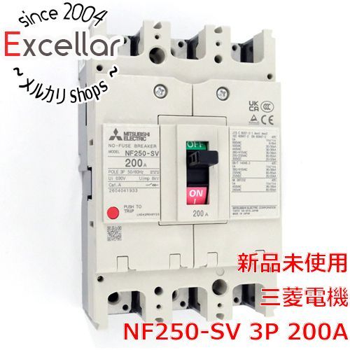 [bn:14] 三菱電機　ノーヒューズ遮断器　NF250-SV 3P 200A