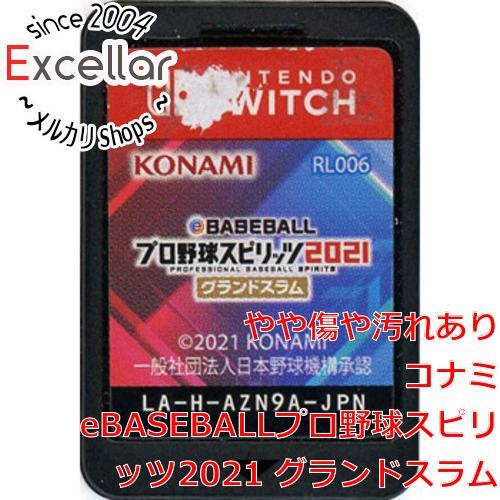 [bn:3] eBASEBALLプロ野球スピリッツ2021 グランドスラム　Nintendo Switch　　ソフトのみ　ラベルいたみ