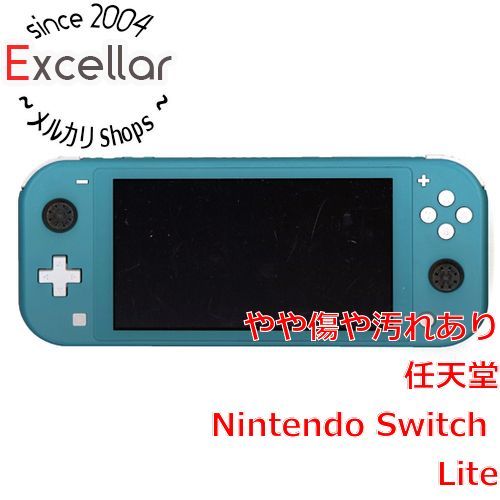 [bn:18] 任天堂　Nintendo Switch Lite(ニンテンドースイッチ ライト)　HDH-S-BAZAA　ターコイズ　ゴムなし・液晶いたみ