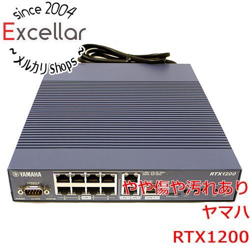 YAMAHA ギガアクセス VPNルーター RTX1200 「ほぼ」新品 - YAMAHA