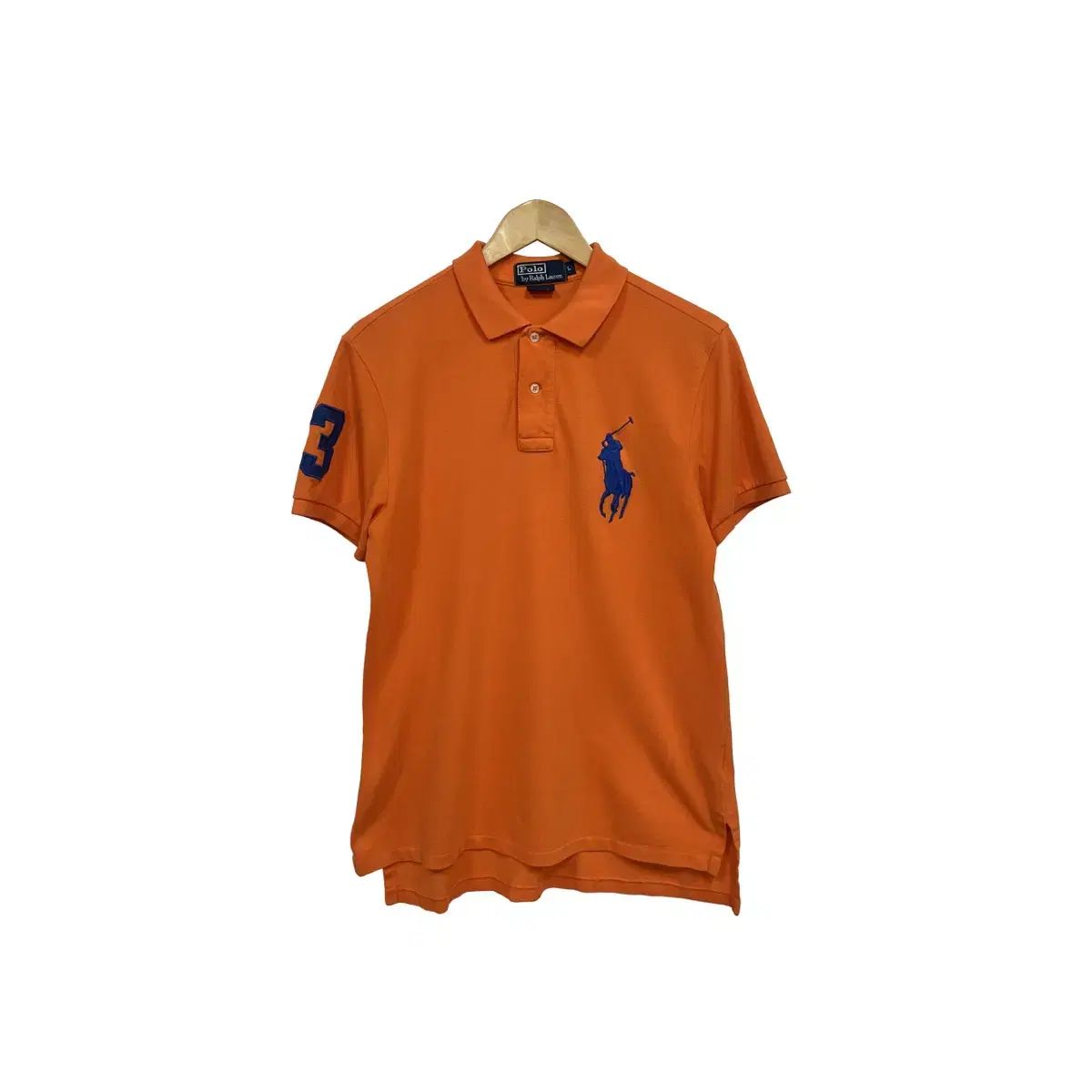100 ポロ ラルフローレン ヴィンテージ ビックポニー カラ オレンジ 半袖 Tシャツ 4,774円
