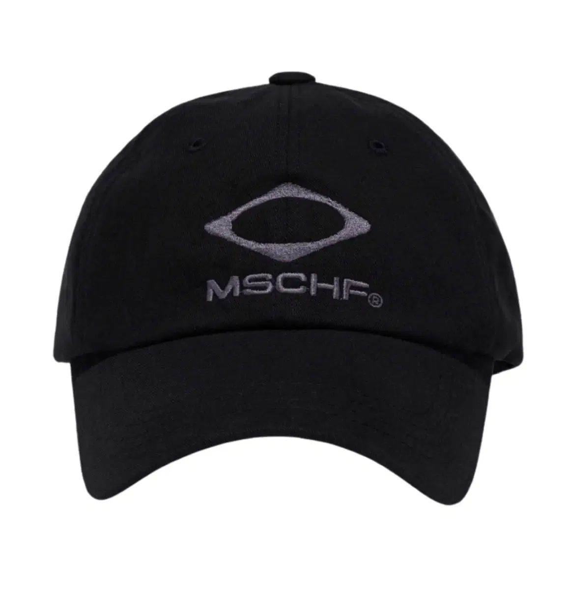 MISCHIEF RHOMBUS コットン ベースボールキャップ チャコール 帽子