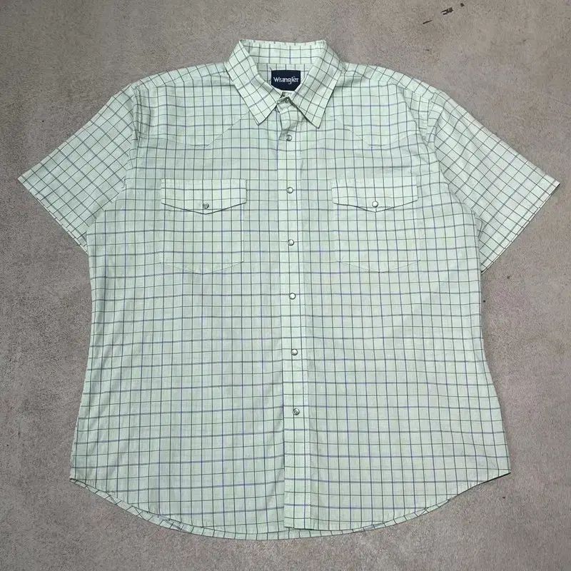 Wrangler(ラングラー) ウェスタン CHECKハーフシャツ s11345