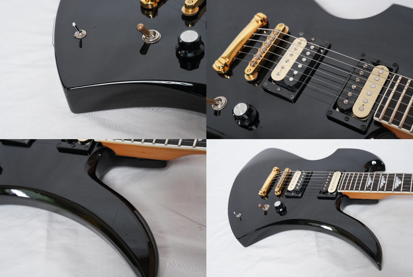 ☆BURNY/FERNANDES MG-80X (改) Seymour Duncan搭載 BLK HIDEモデル