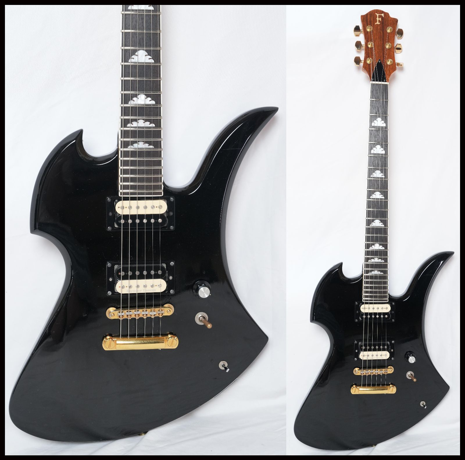 ☆BURNY/FERNANDES MG-80X (改) Seymour Duncan搭載 BLK HIDEモデル
