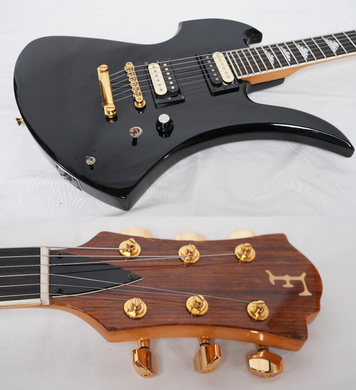 ☆BURNY/FERNANDES MG-80X (改) Seymour Duncan搭載 BLK HIDEモデル