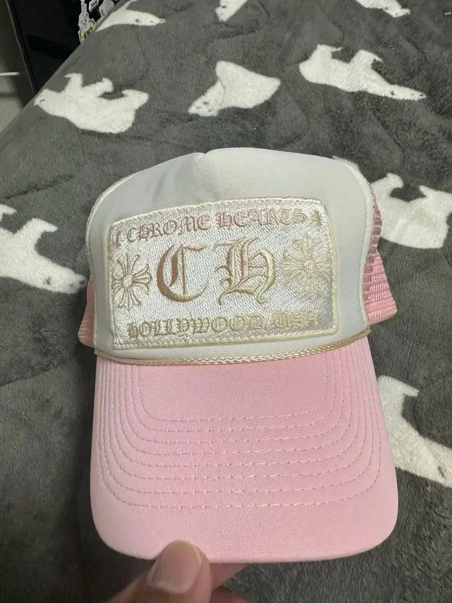CHROME HEARTS クロムハーツ トラッカーキャップ ピンク Chrome 