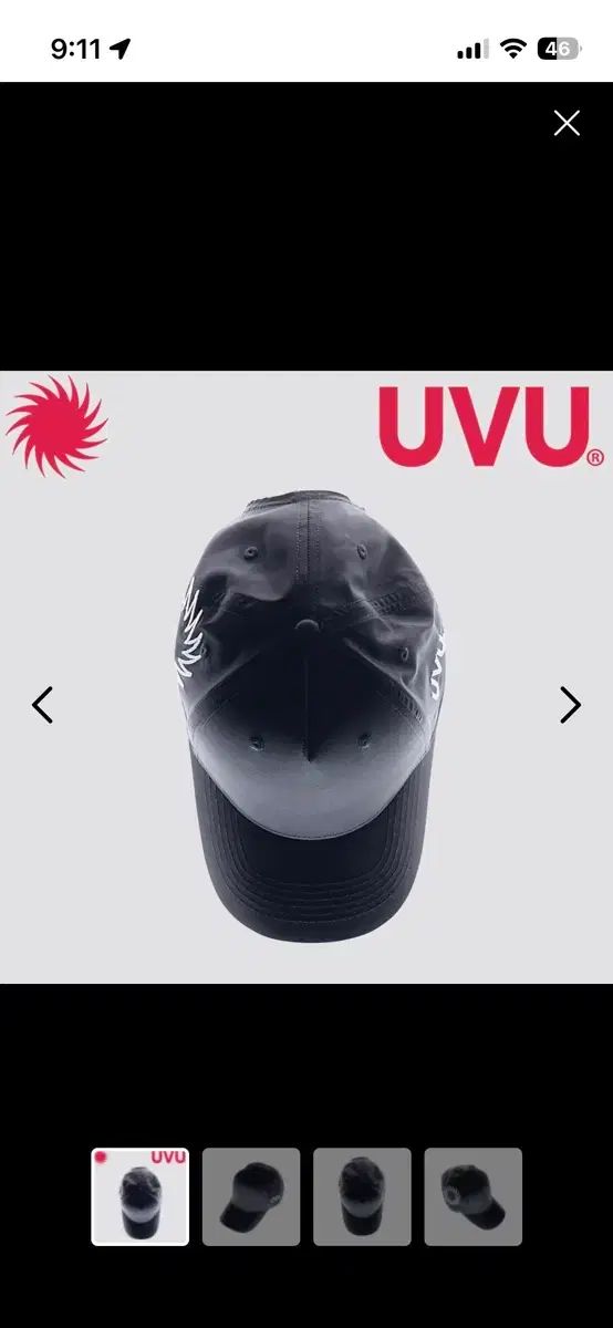 uvu ランニングキャップ 帽子