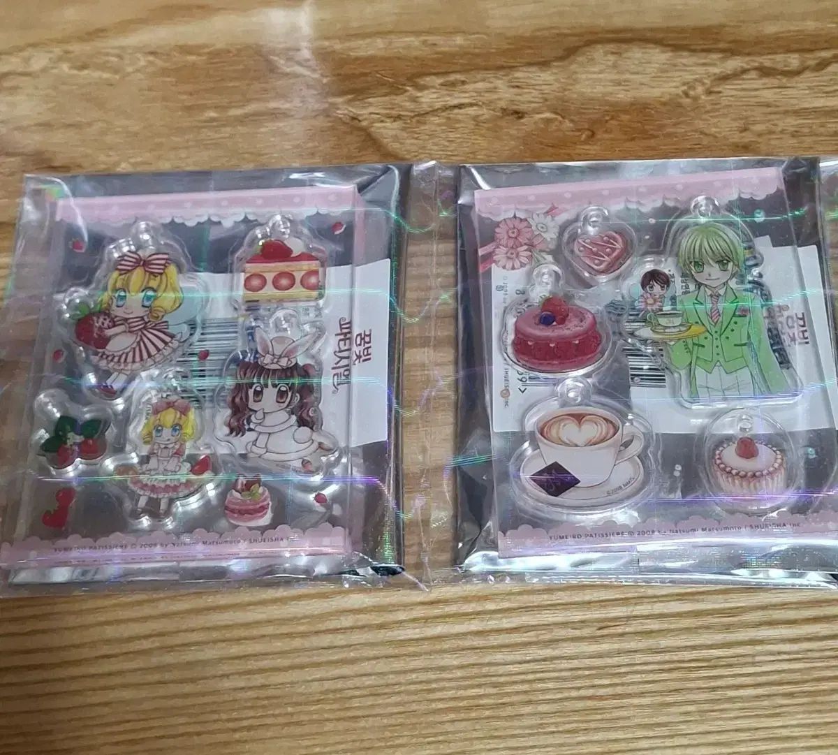 夢色パティシエール ポップアップ コラボ カフェ アークス アクリル キーホルダー セット まとめ 8,177円