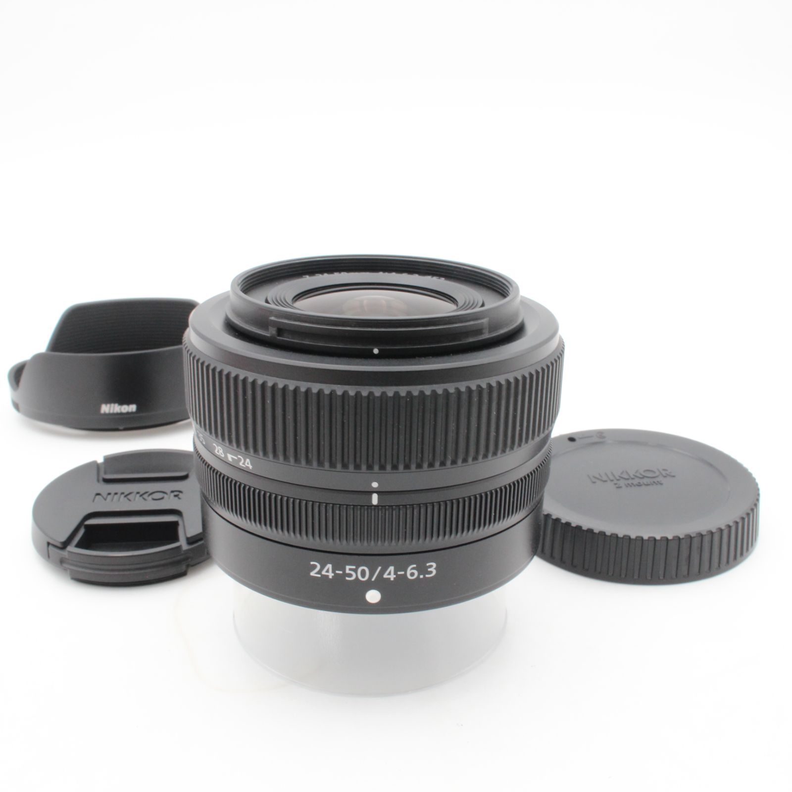 【極美品】 Nikon ニコン NIKKOR Z 24-50mm f4-6.3 nikon NIKON フード 付き 109017