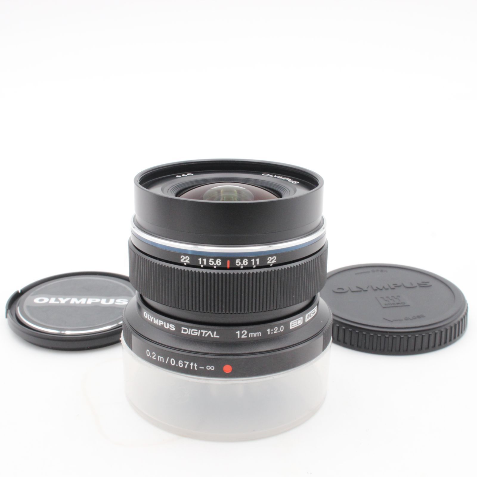 【ほぼ新品】 OLYMPUS オリンパス M.ZUIKO DIGITAL 12mm f2.0 ED MSC 109020