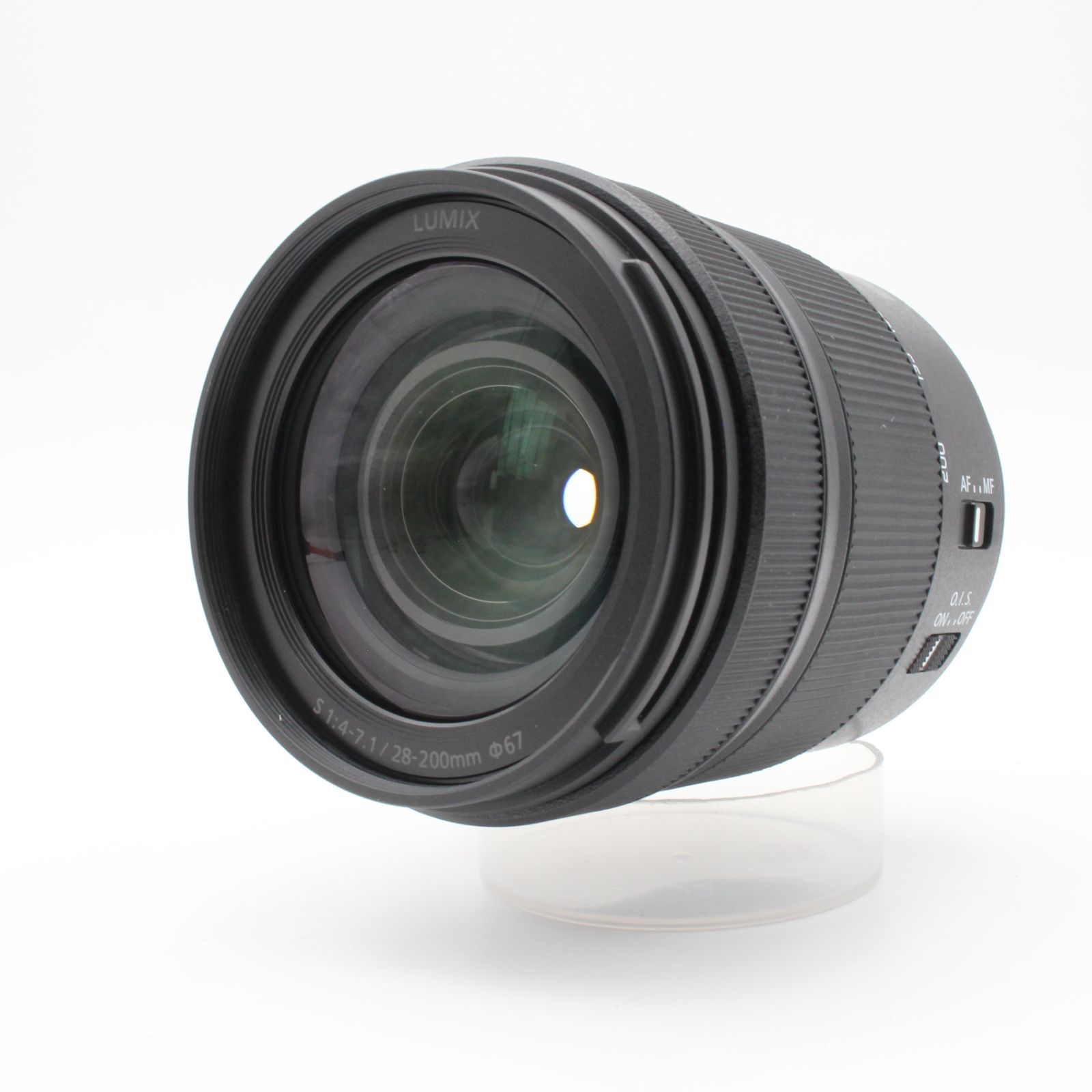 【極美品】 Panasonic パナソニック LUMIX S 28-200mm f4-7.1 MACRO O.I.S. S-R28200 Lマウント フード 付き 109018 【極美品】 Panasonic パナソニック LUMIX S 28-200mm f4-7.1 MACRO O.I.S. S-R28200 Lマウント フード 付き 109018