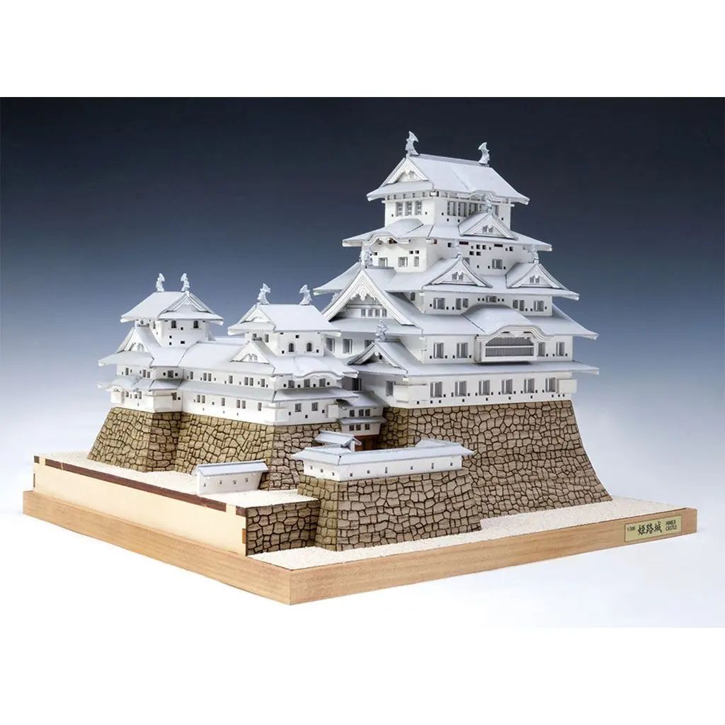 【新品】プラモデル 模型 1/300 姫路城 HIMEJI CASTLE 木製キット