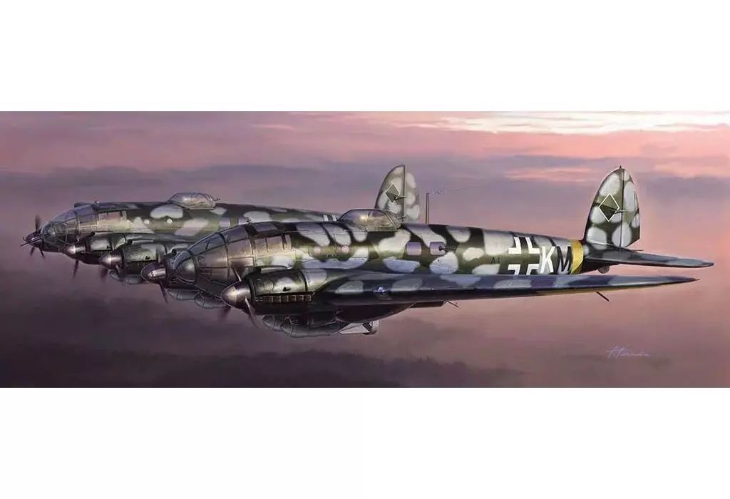 【新品】プラモデル 1/72 ハインケル He111Z-2 “長距離爆撃機” [02534]