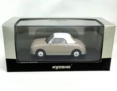 【中古】ミニカー 1/43 日産 フィガロ(トパーズミスト×ベージュ) [03391BR]