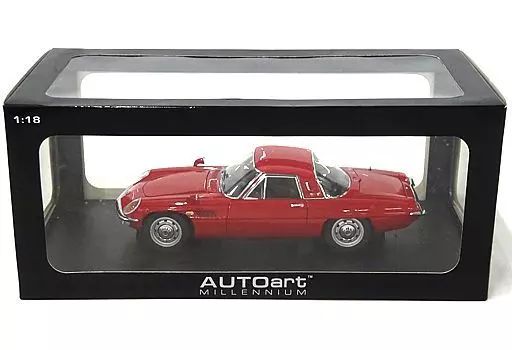 【中古】ミニカー 1/18 MAZDA COSMO SPORT(レッド) [75932]