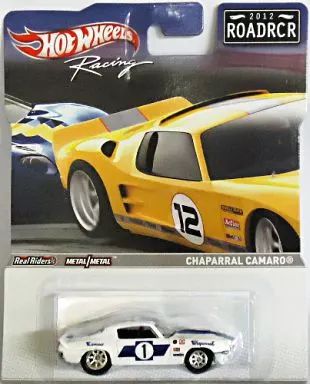 【中古】ミニカー 1/64 シャパラルカマロ (ホワイト) 「Hot WHeeLS RACING」 [W8315]